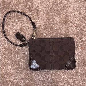 Coach wristlet